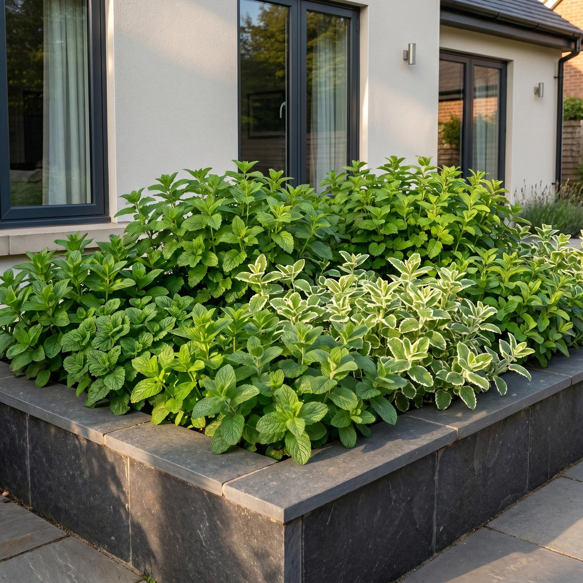 Borderpakket theekruiden – 6 planten, Ø11 cm, 15–25 cm hoog