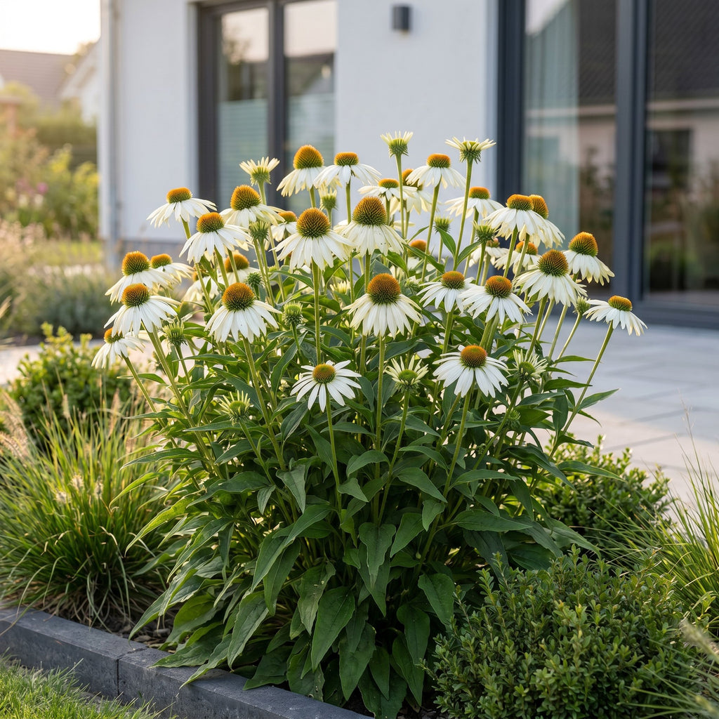 Echinacea purp. 'Alba' (échinacée) – blanc – 6 plantes, Ø11 cm, 15–25 cm de haut – photo 6