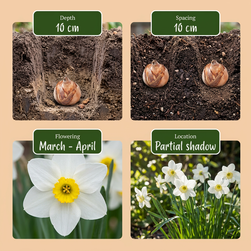 Blumenzwiebelpaket Feuchter Garten – 240 Blumenzwiebeln (Zwiebelgröße 10/12)