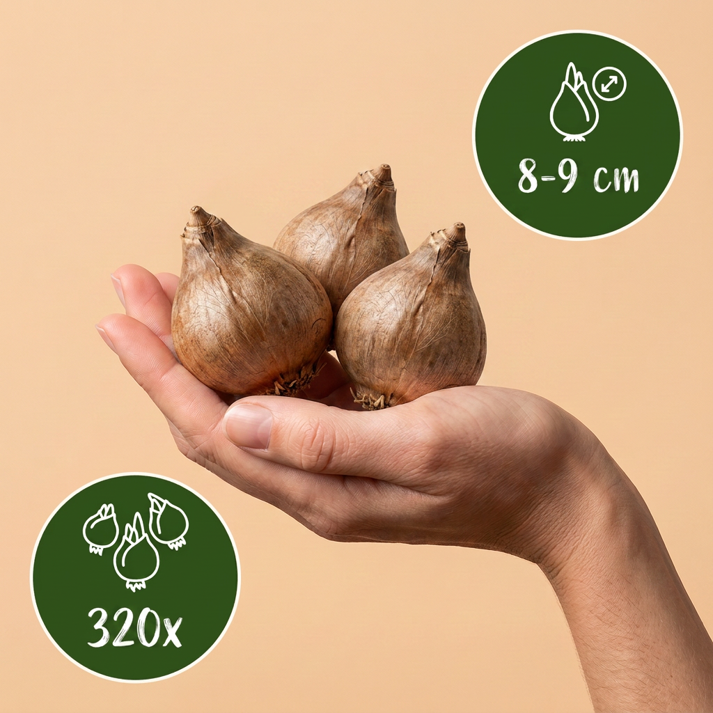Zomerklokje (Leucojum aestivum) – 320 bloembollen (bolmaat 8/9)