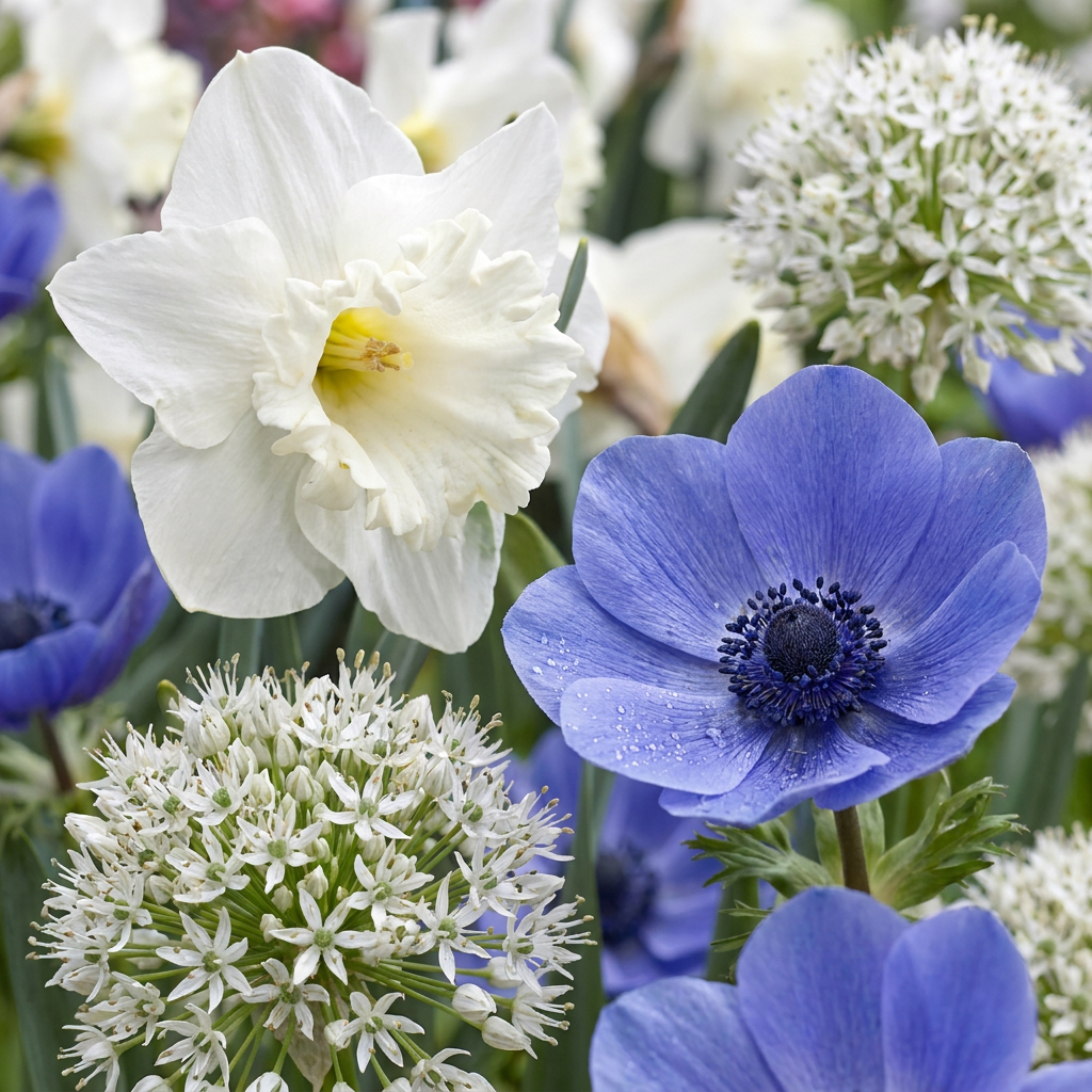 Blumenzwiebelpaket Sonniger Garten – 70 Blumenzwiebeln (Zwiebelgröße 10/12)