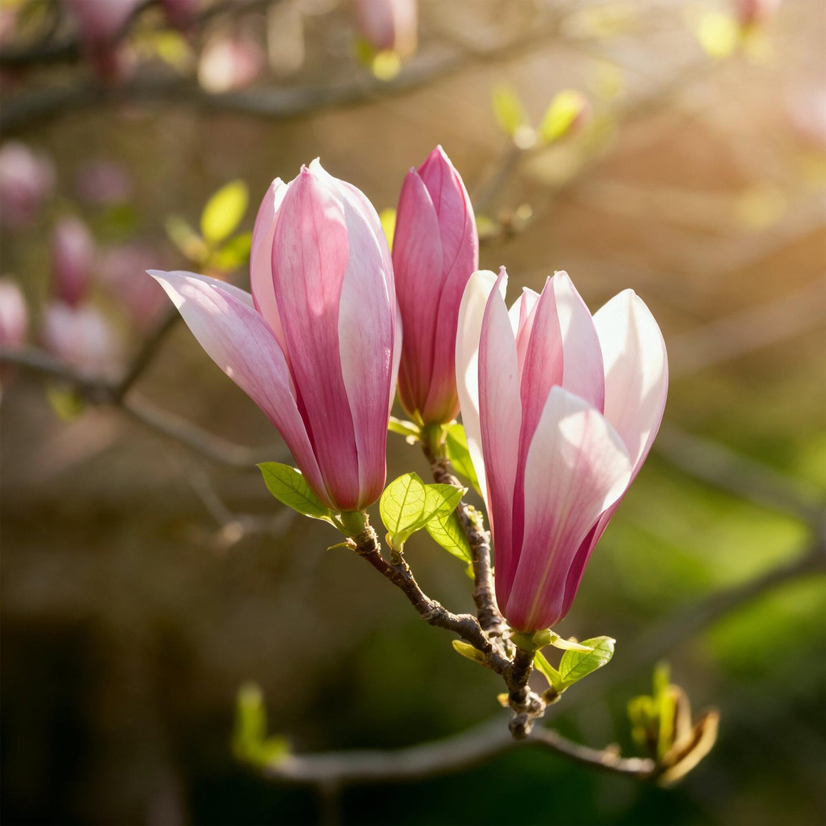 Magnolia 'Ricki' – rouge – Ø12 cm, 30 cm de haut – photo 4