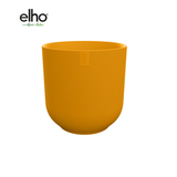 Jazz Round amber yellow plant pot - D23 x H21