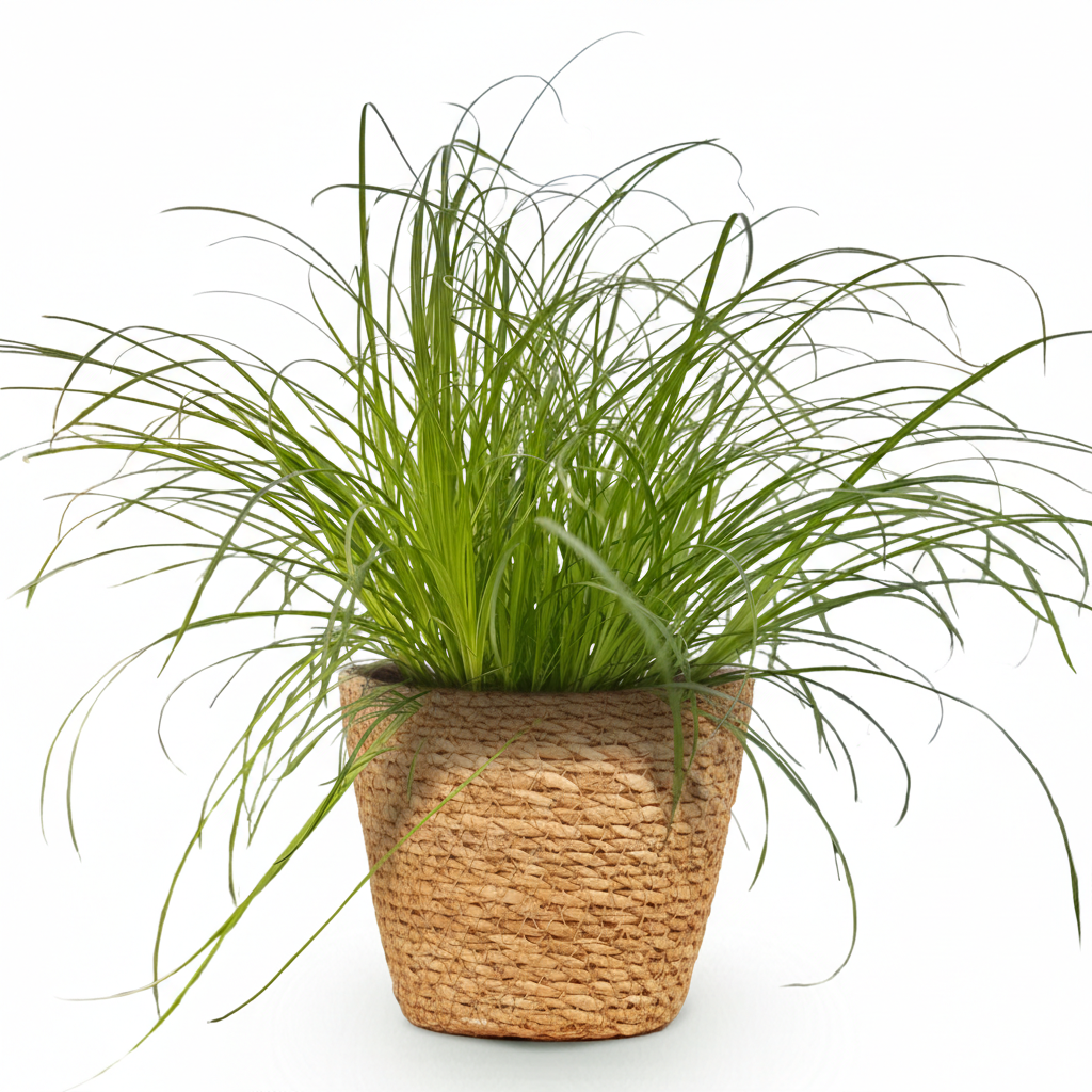Cyperus alternifolius Zumula (jonc cyperus) avec panier – Ø12 cm, 20 cm de haut – photo 2