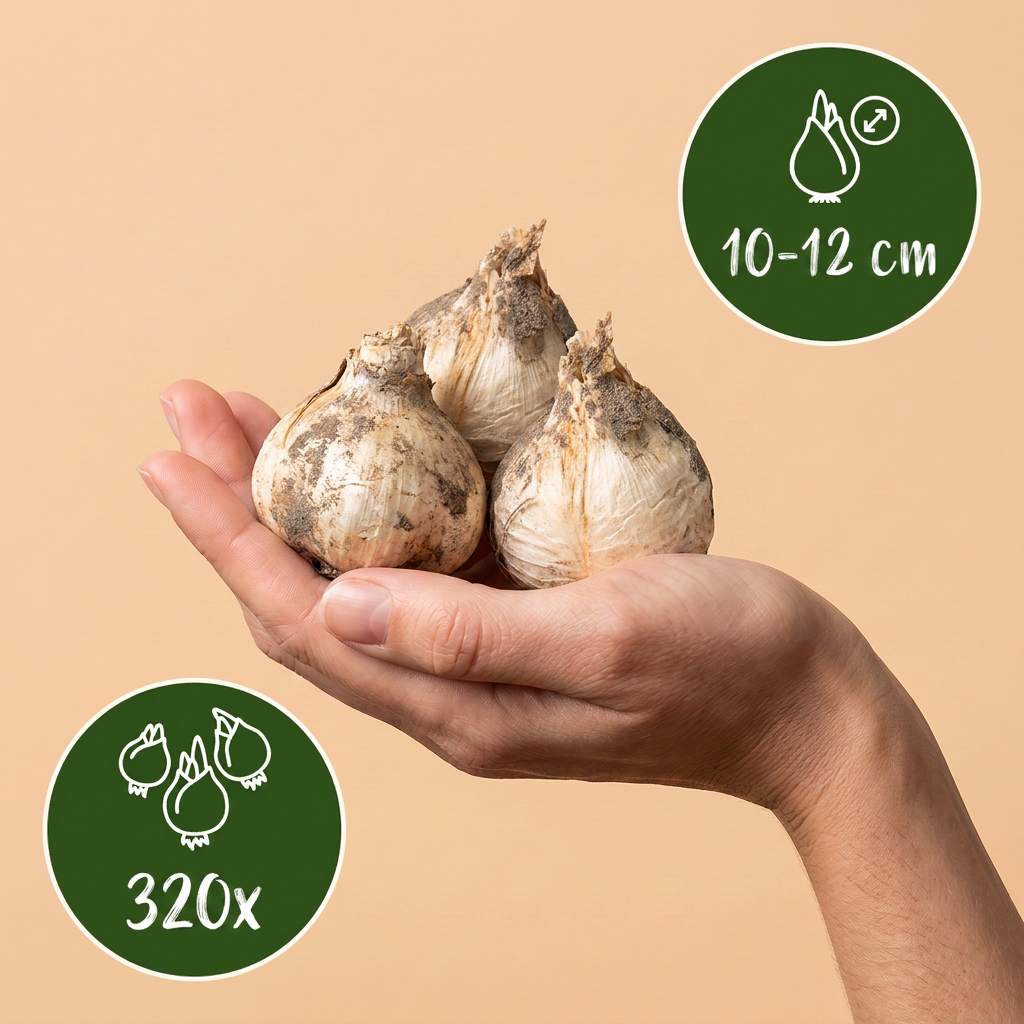Ail des ours de Sicile (Allium siculum) – 320 bulbes de fleurs (taille 10/12) – photo 3