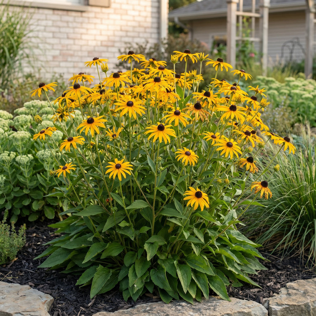 Rudbeckia fulgida 'Goldsturm' (Black-eyed Susan) – yellow – 12 plants, Ø11 cm, 15–25 cm tall – photo 6