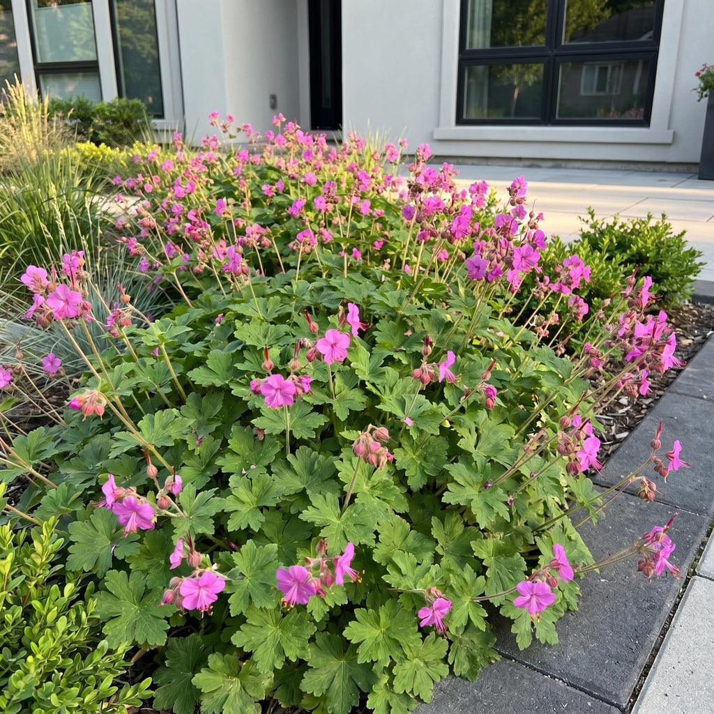 Geranium macrorrhizum (géranium vivace) – rose – 24 plantes, Ø11 cm, 15–25 cm de haut – photo 6