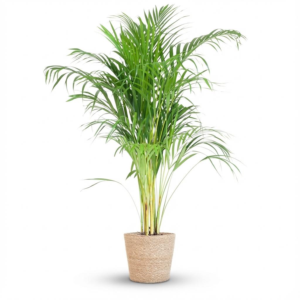 Dypsis (gulpalme) med tangkurv – Ø21 cm, 100 cm høj