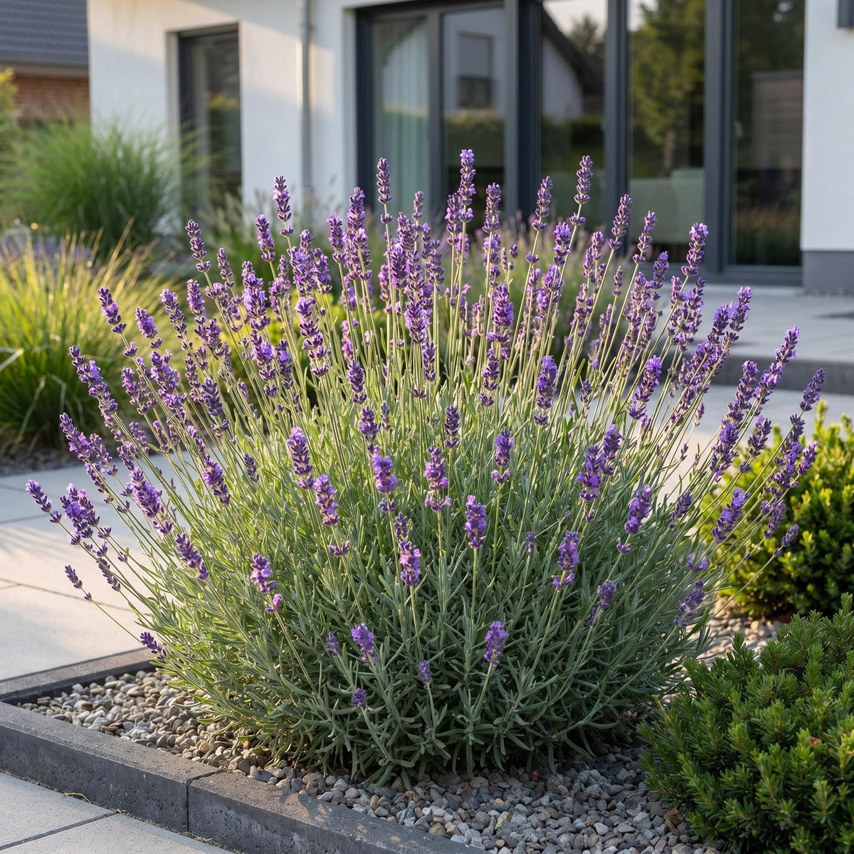 Lavandula angustifolia 'Munstead' (lavendel) – paars – Ø11 cm, 15–25 cm hoog