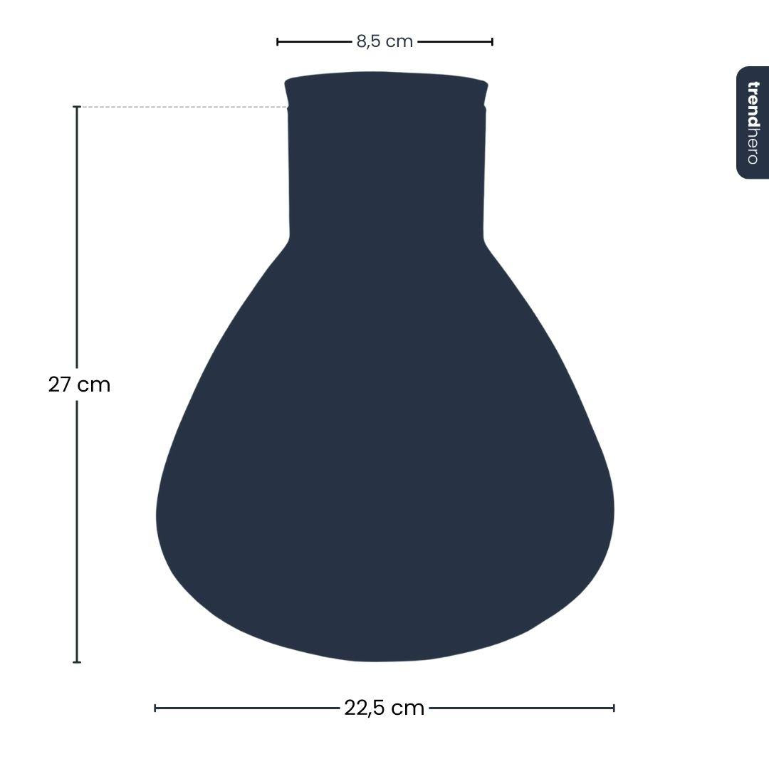 Terrarium fles met kurk - Sammie - Ø 22,5 cm ↑ 27 cm