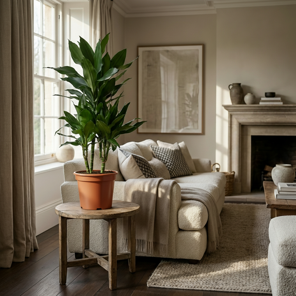 Dracaena Janet Craig (drakenboom) – Ø21 cm, 90–100 cm hoog