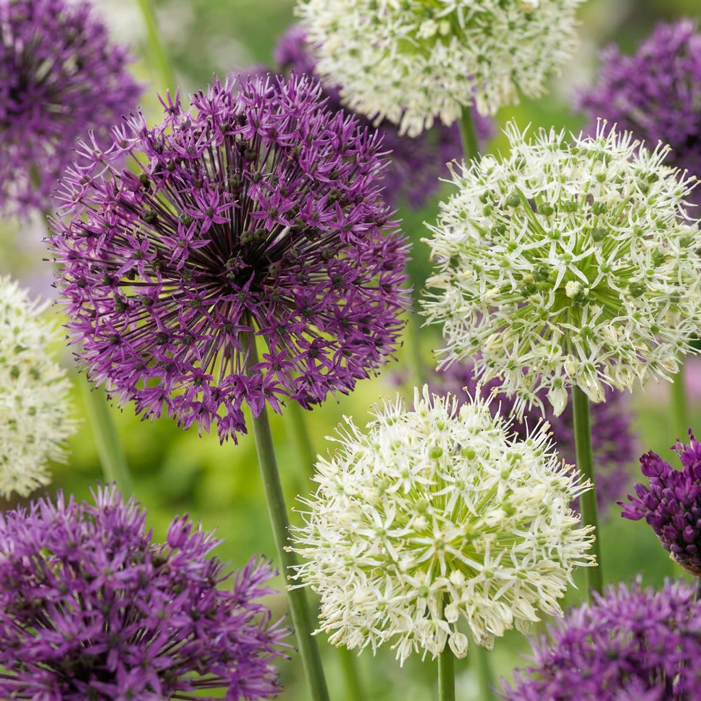 Sieruimix 'Purple-White' – 120 bloembollen (bolmaat 10/12)