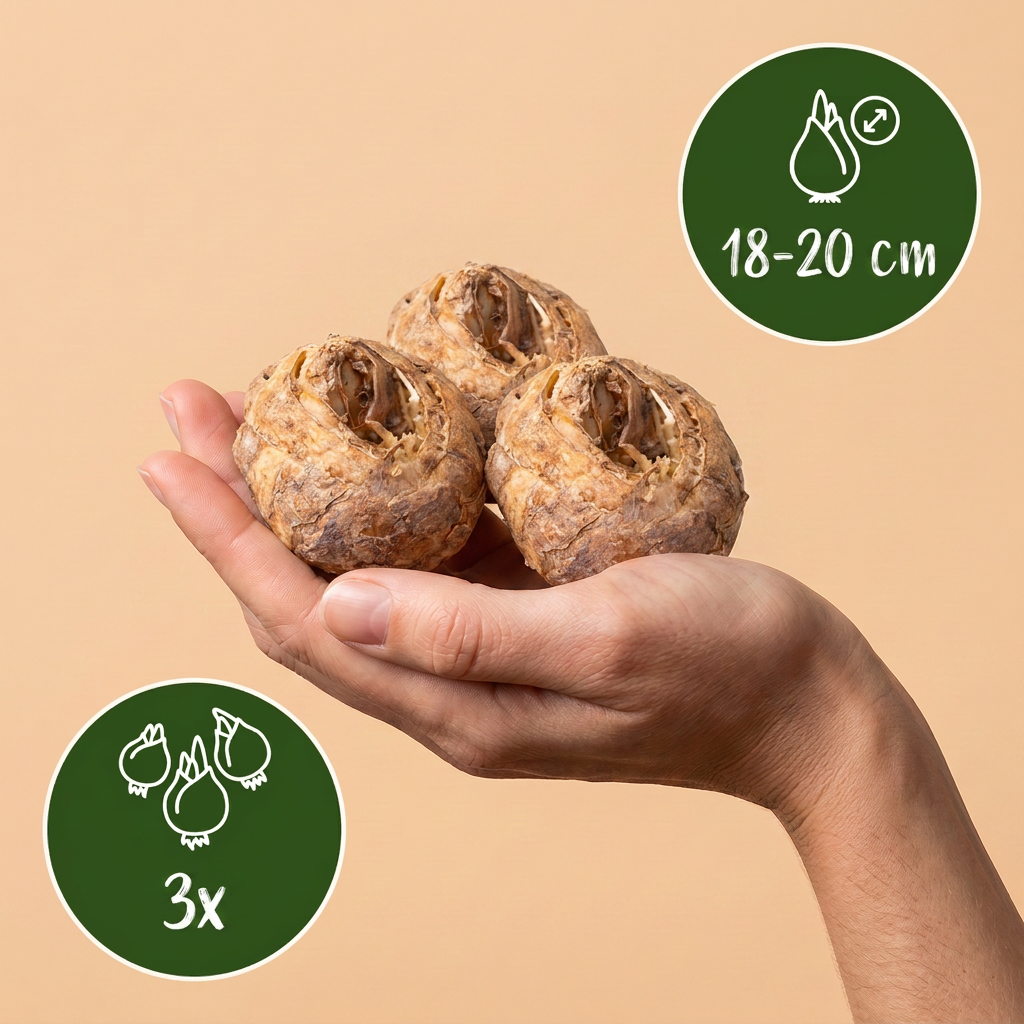 Mélange Keizerskroon – 3 bulbes (taille 18/20)