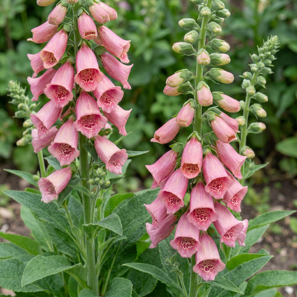 Digitalis mertonensis (Merton-Fingerhut) – rosa – Ø 11 cm, 15–25 cm hoch – Bild 5