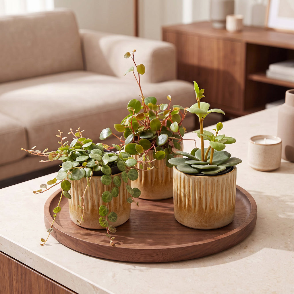 3× Baby Peperomia Mix incl. Linnea Honey – Ø6 cm, 5–15 cm hoog – foto 3