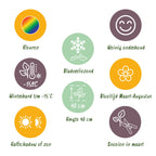 Borderpakket bodembedekend – 12 planten, Ø11 cm, 15–25 cm hoog