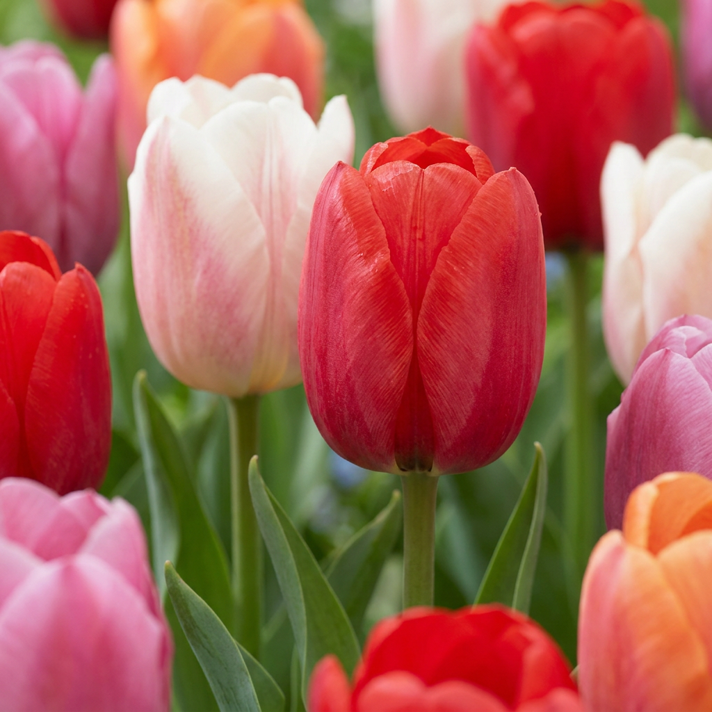 Tulpe 'Glowing With Pride' – 120 Blumenzwiebeln (Zwiebelgröße 11/12)