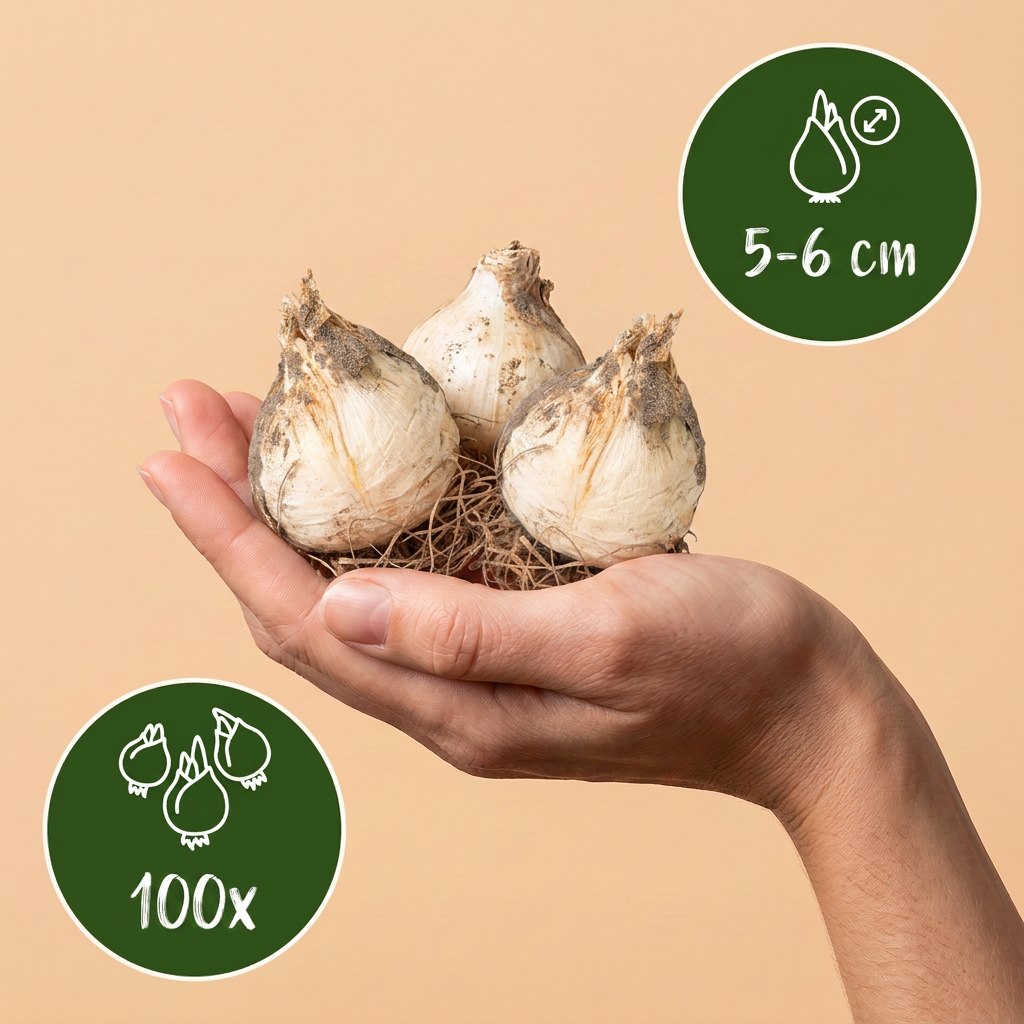 Allium sphaerocephalon – 100 bulbes (taille 5/6)