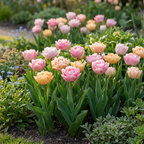 Tulp 'Peaches & Kisses' – 48 bloembollen (bolmaat 11/12)