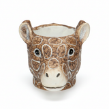 Pflanztopf Giraffe D11/14x11cm - Braun - D11/14x11cm