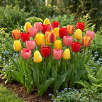 Tulpenmix 'Darwin Hybride' – 60 Blumenzwiebeln (Zwiebelgröße 11/12)