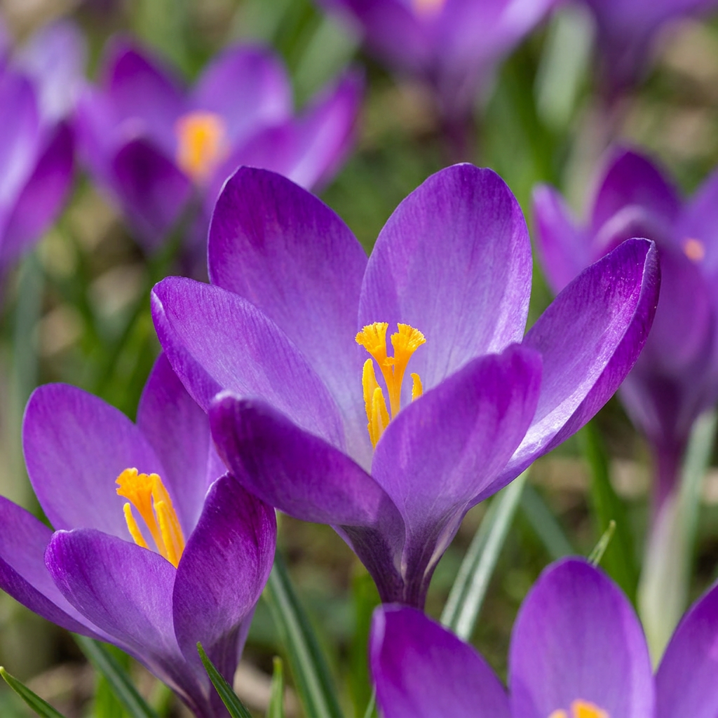 Crocus 'Ruby Giant' – 400 bulbes (calibre 5/+)