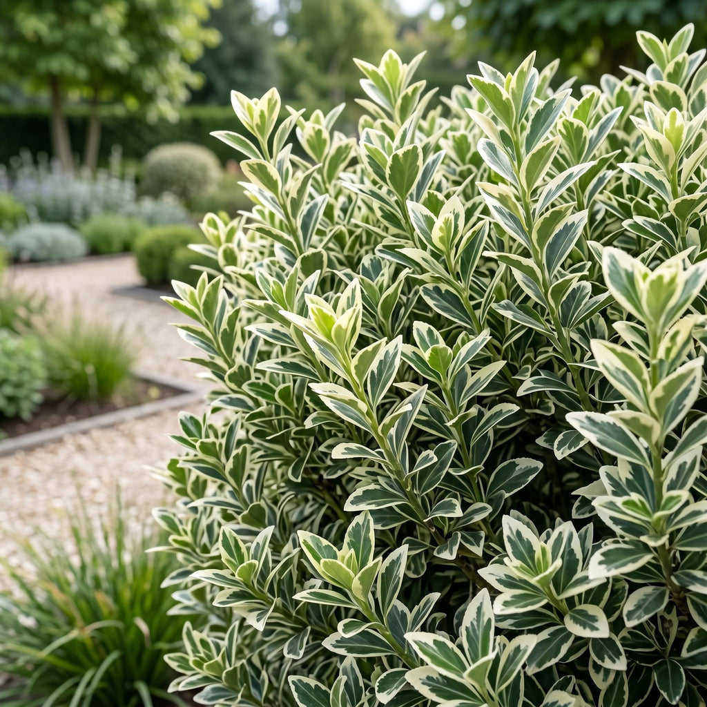 Euonymus japonicus 'White Spire' (osmanthus du Japon) – blanc – 40 plants, Ø9 cm, 20–30 cm de haut – photo 5