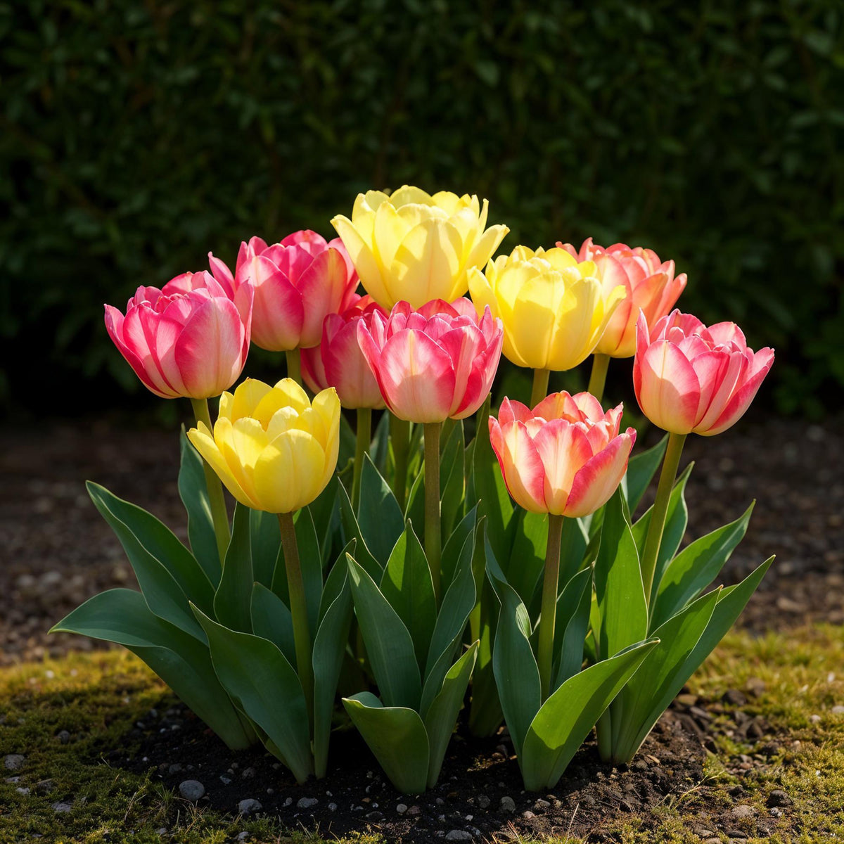 Tulpenmix 'Foxtrot' – 12 Blumenzwiebeln (Zwiebelgröße 11/12)