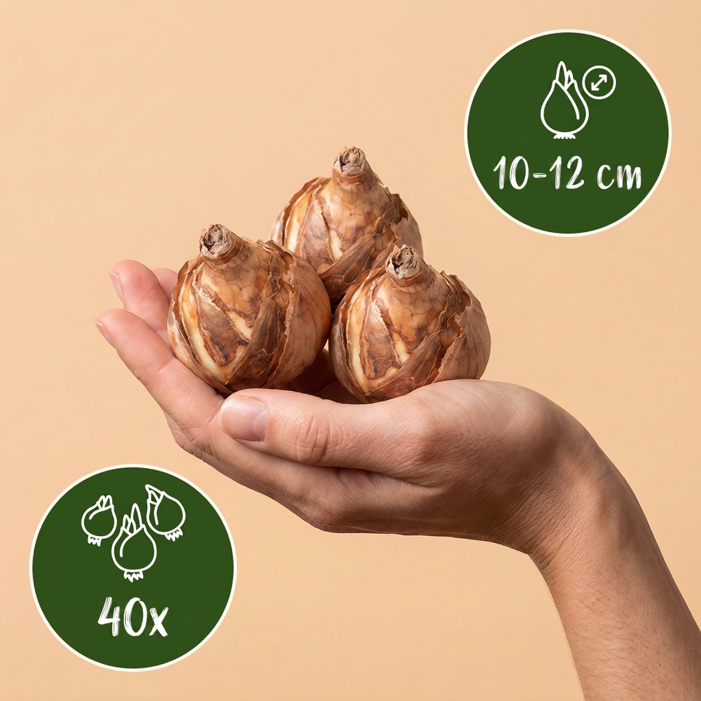 Botanische Narzissenmischung – 40 Blumenzwiebeln (Zwiebelgröße 10/12)
