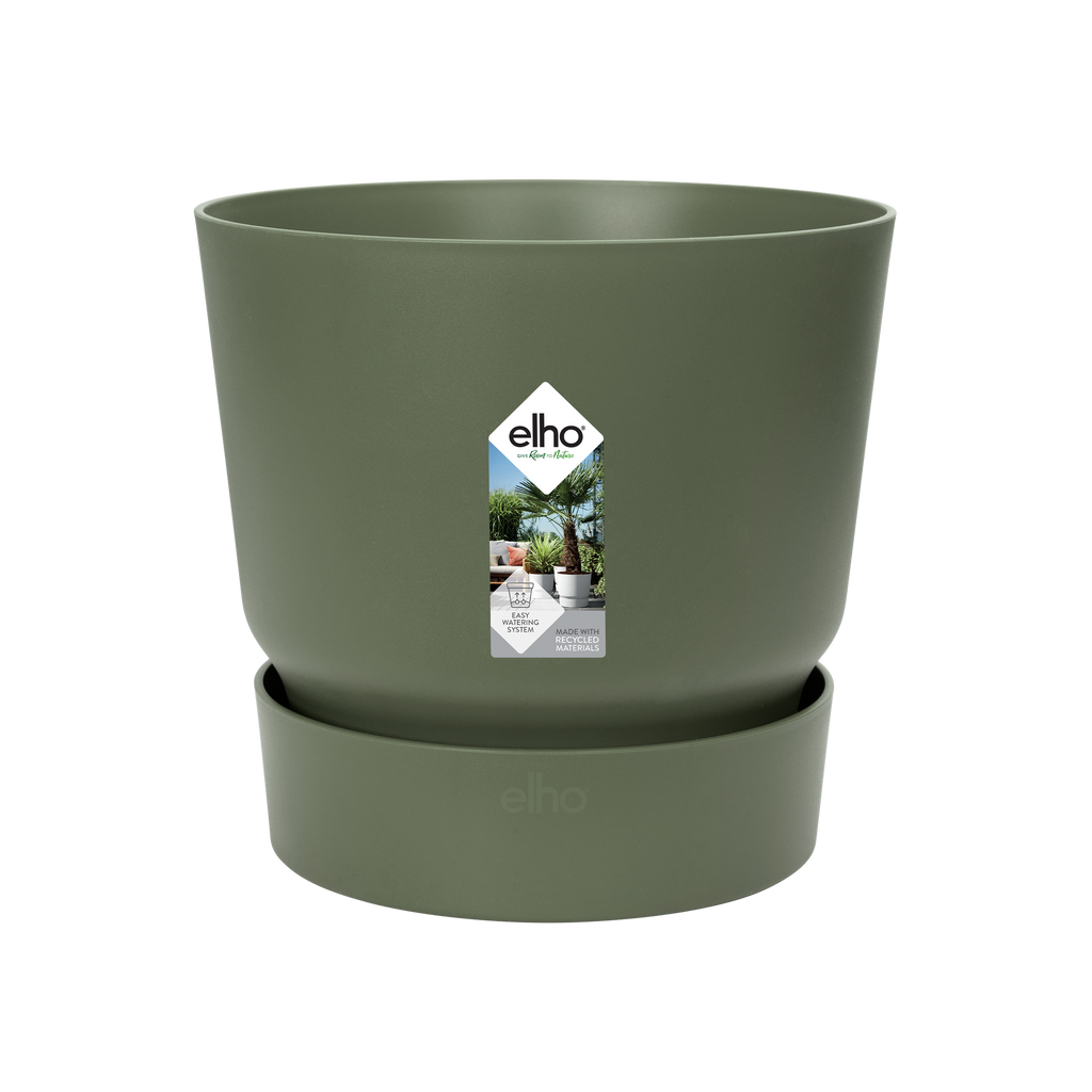 Blumentopf Greenville Round grün - D24 x H23