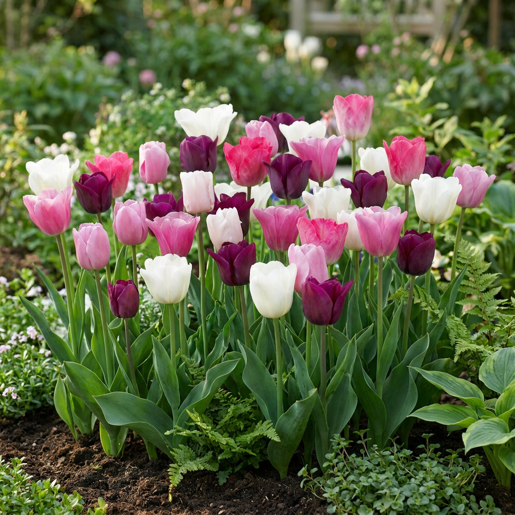 Mélange de tulipes 'Pastel' – 48 bulbes (calibre 11/12)