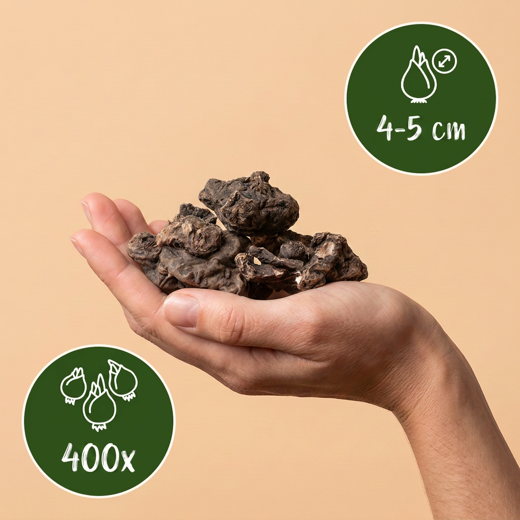 Mélange d’anémones grecques (Anemone blanda) – 400 bulbes (calibre 4/5)