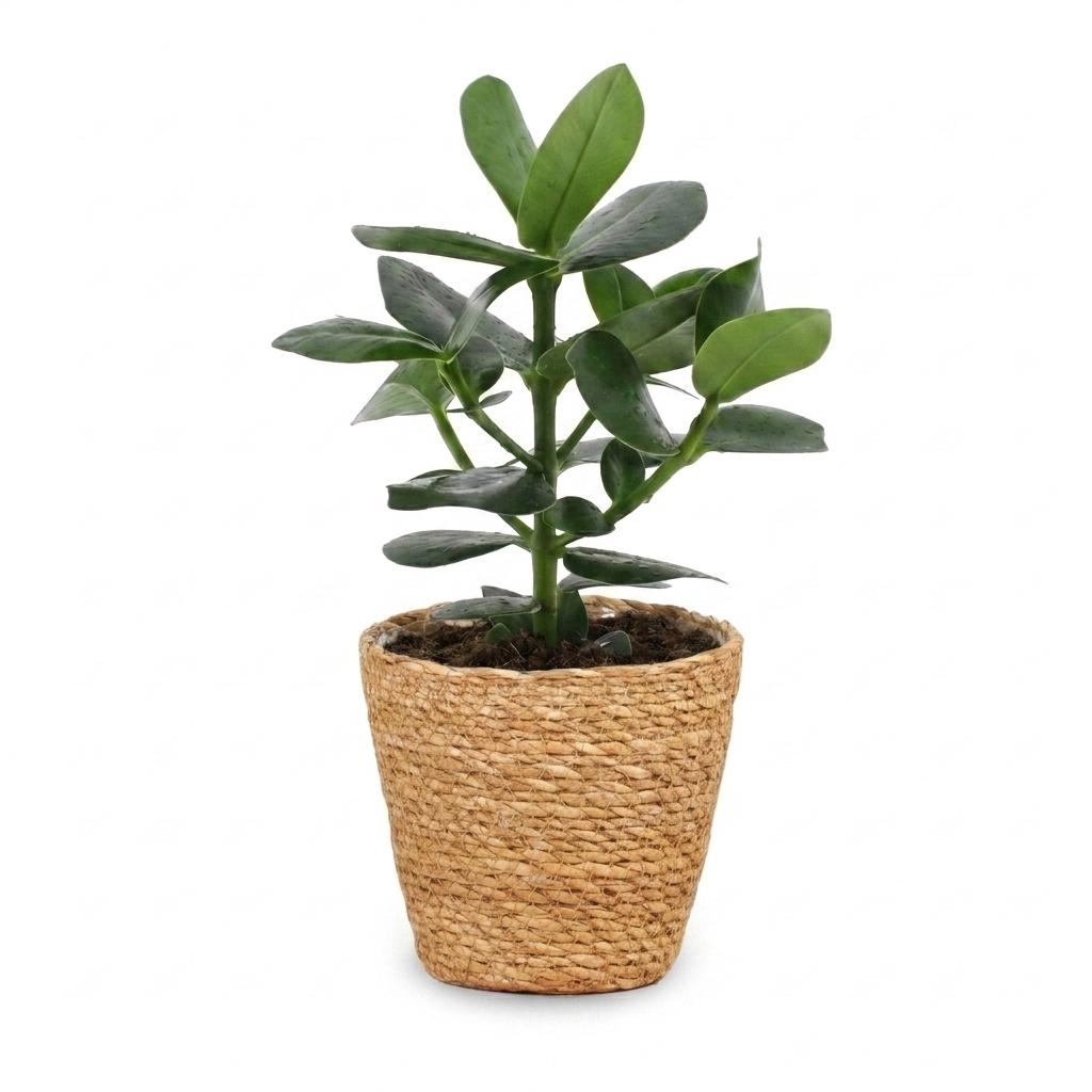 Clusia Princess med kurv – Ø12 cm, 40 cm høj