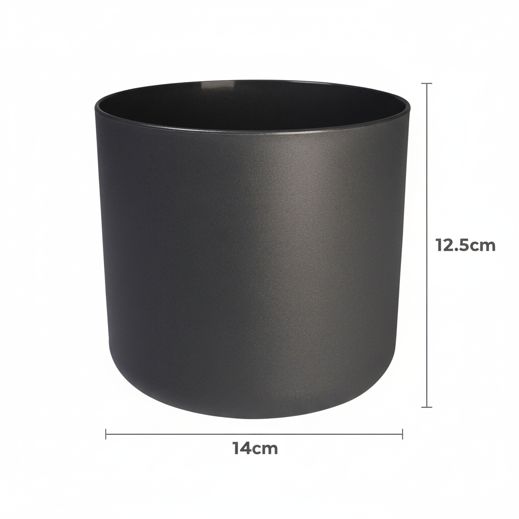 Elho B.for soft Antraciet - 14cm