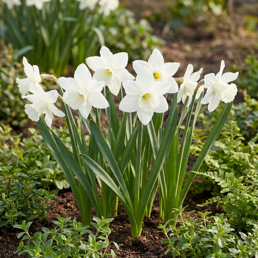 Mélange de narcisses « Botanical White » – 60 bulbes (calibre 10/12)