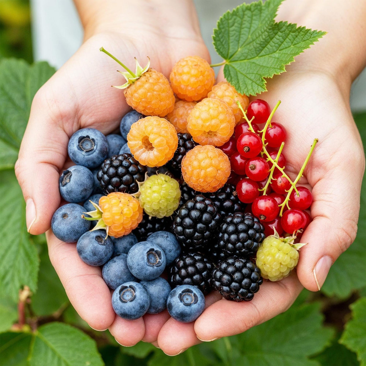 Himbeere (Rubus idaeus) – 8 Pflanzen, Ø9 cm, 35 cm hoch – Bild 4