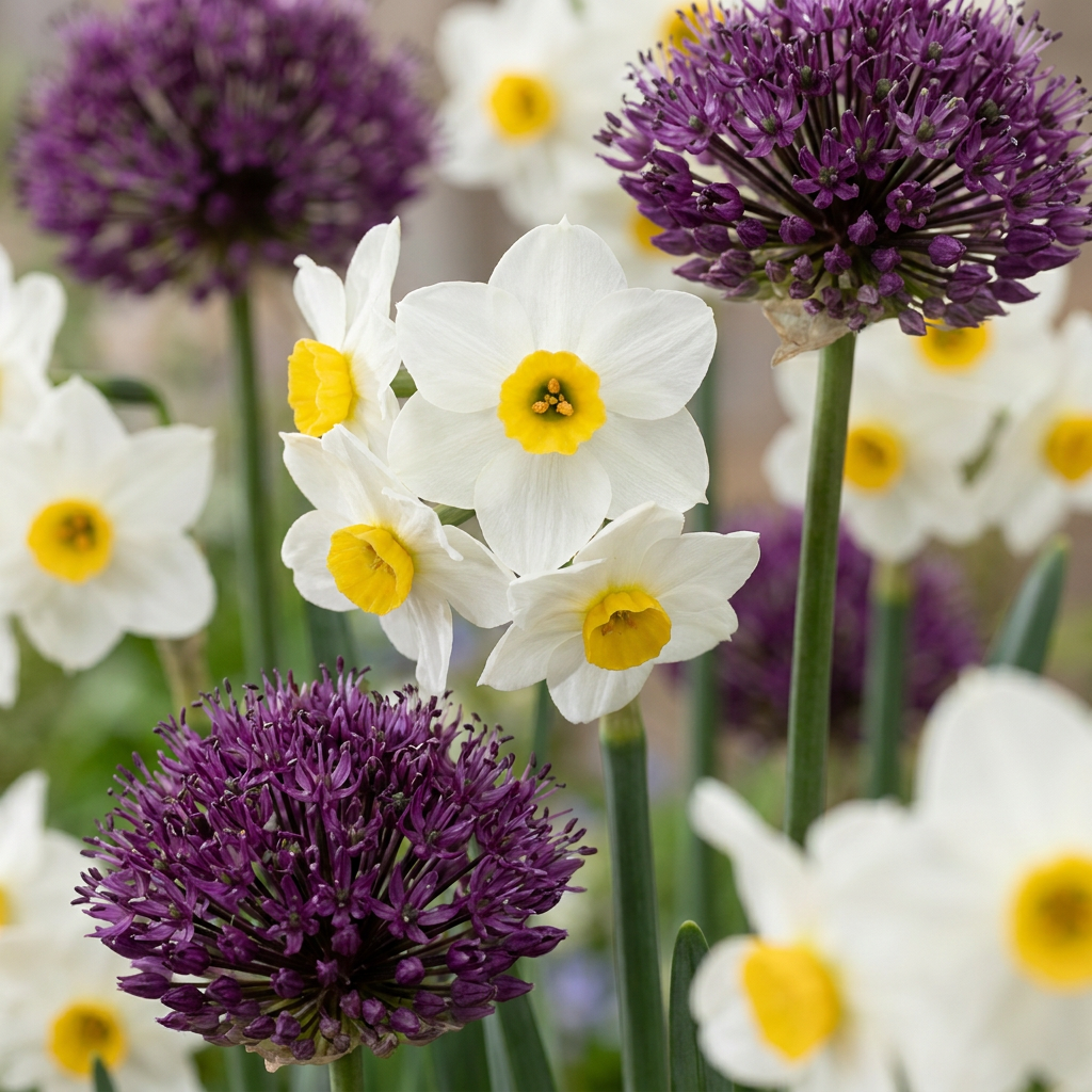 Blumenzwiebelpaket Trockengarten – 280 Blumenzwiebeln (Zwiebelgröße 10/12)