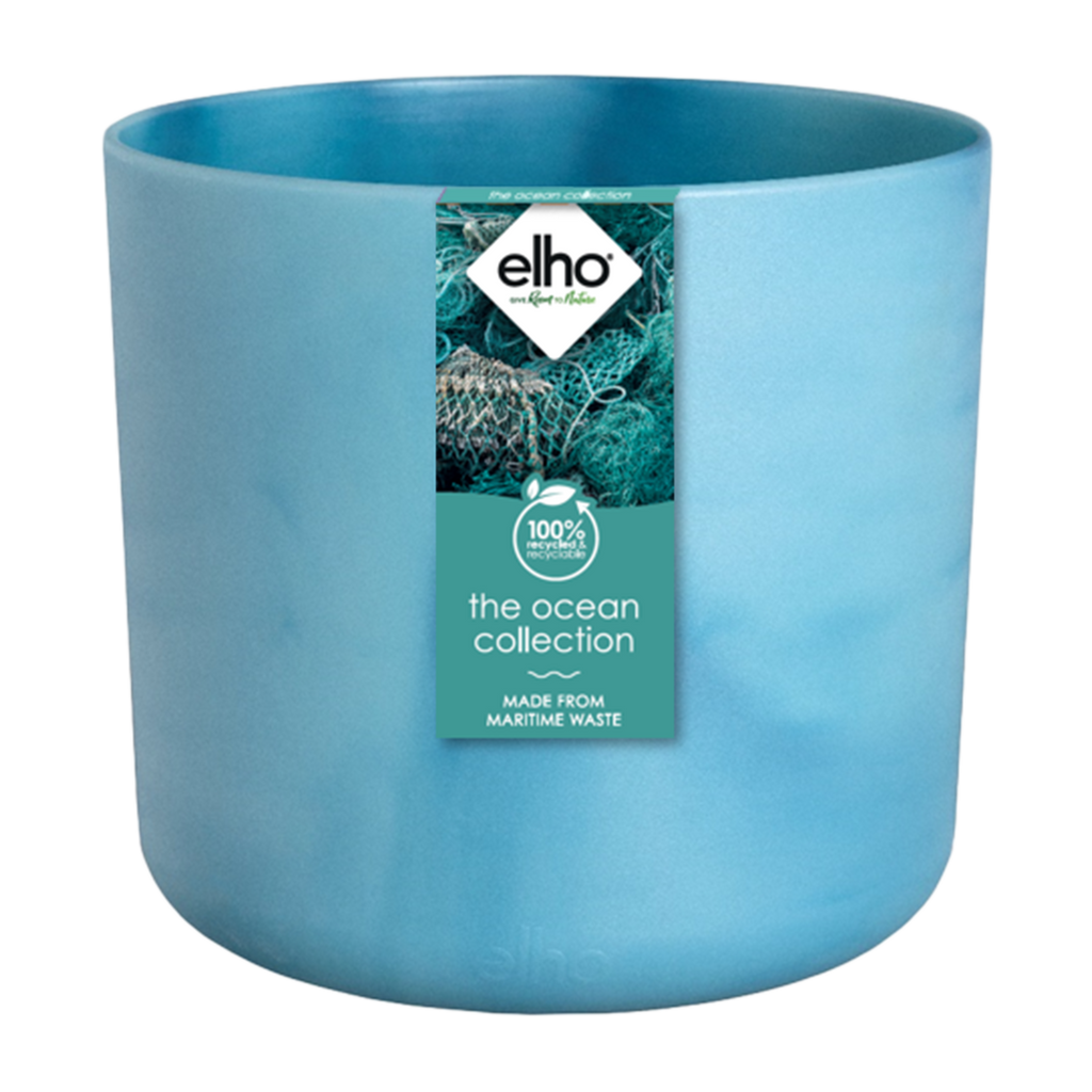 Topf Elho Ocean Round atlantikblau - D14 x H13