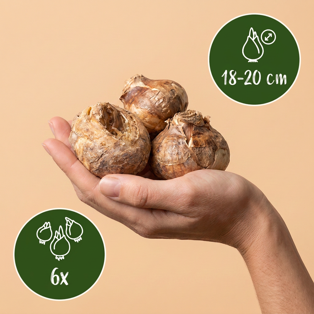 Keizerskroonmix – 6 blomsterløg (løgstørrelse 18/20)