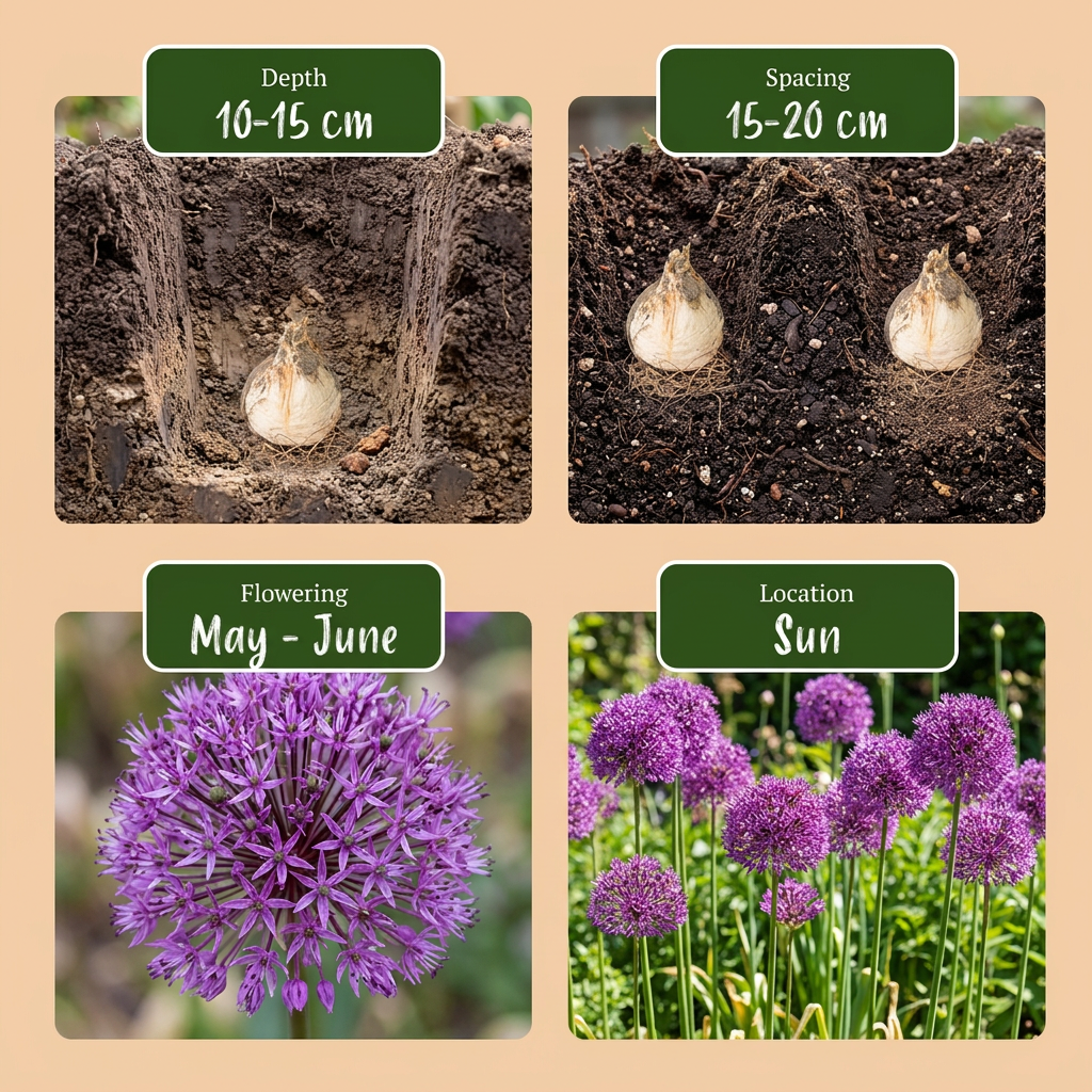 Sierui 'Purple Sensation' – 120 blomsterløg (løgstørrelse 10/12)