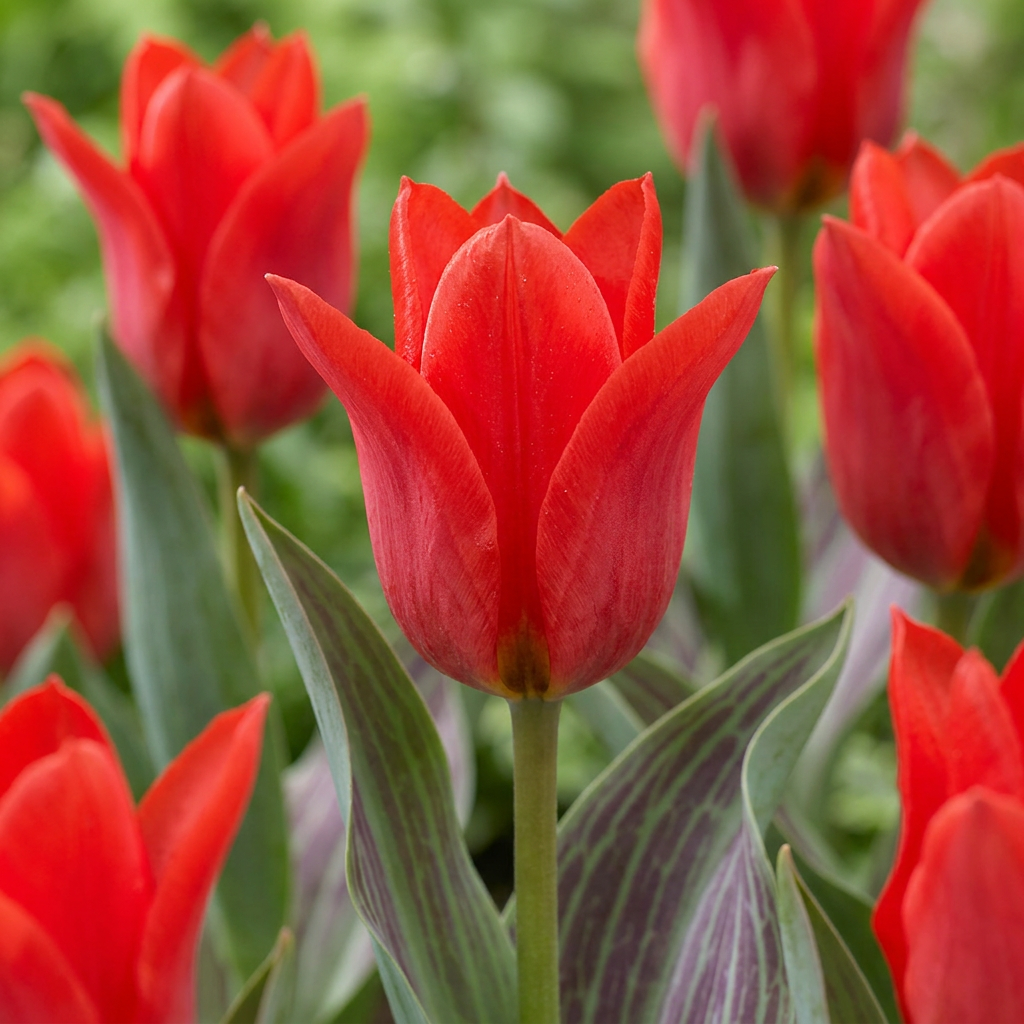 Tulipe Greigii – 60 bulbes (calibre 11/12)