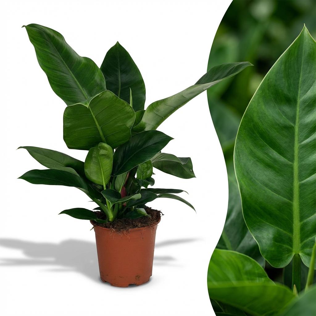 Philodendron Imperial Green – Ø19 cm, 65 cm high – photo 2