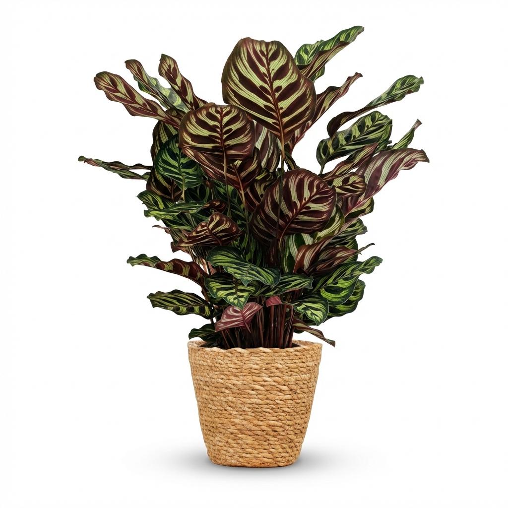 Calathea makoyana mit Korb – Ø 19 cm, 70 cm hoch