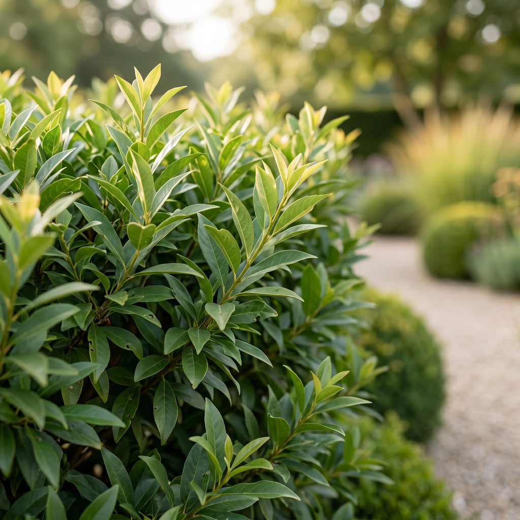 Prunus lusitanica angustifolia (prunier de Lusitanie) – 40 plants, Ø9 cm, 25–35 cm de haut – photo 6