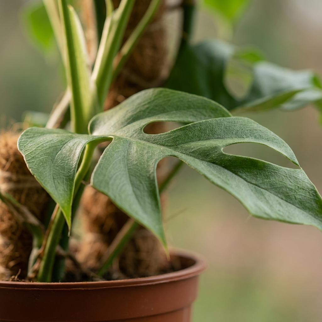 Monstera Minima (mini-monstera) – Ø19 cm, 90 cm høj – billede 4