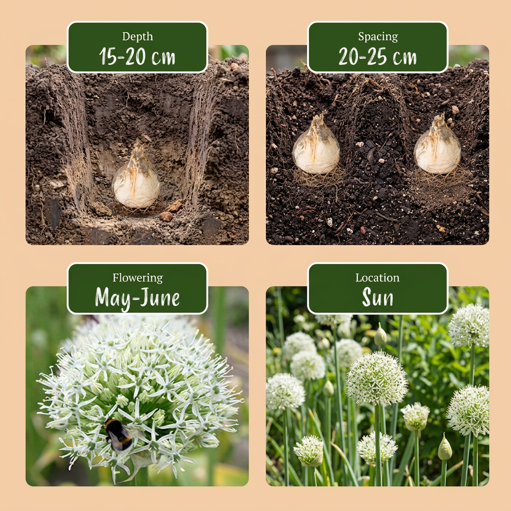 Sierui 'Mount Everest' – 3 bulbes (taille 16/18)