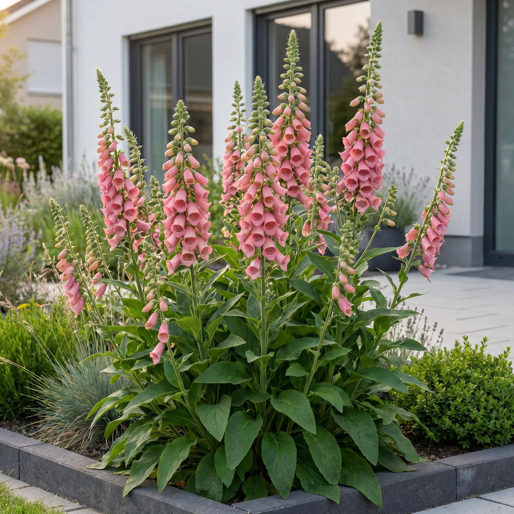 Digitalis mertonensis (vingerhoedskruid) – roze – 6 planten, Ø11 cm, 15–25 cm hoog – foto 6