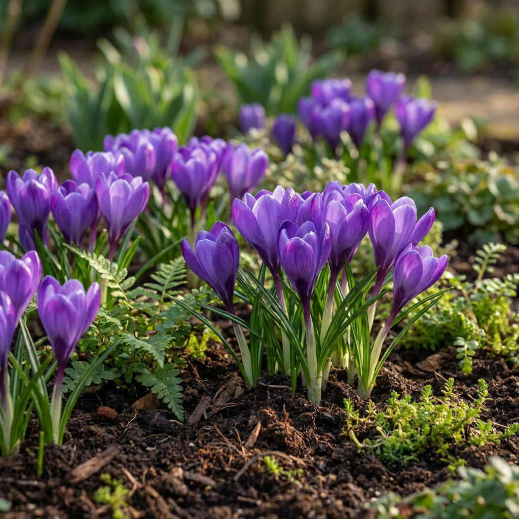 Blauwe krokus – 60 bloembollen (bolmaat 7/8)