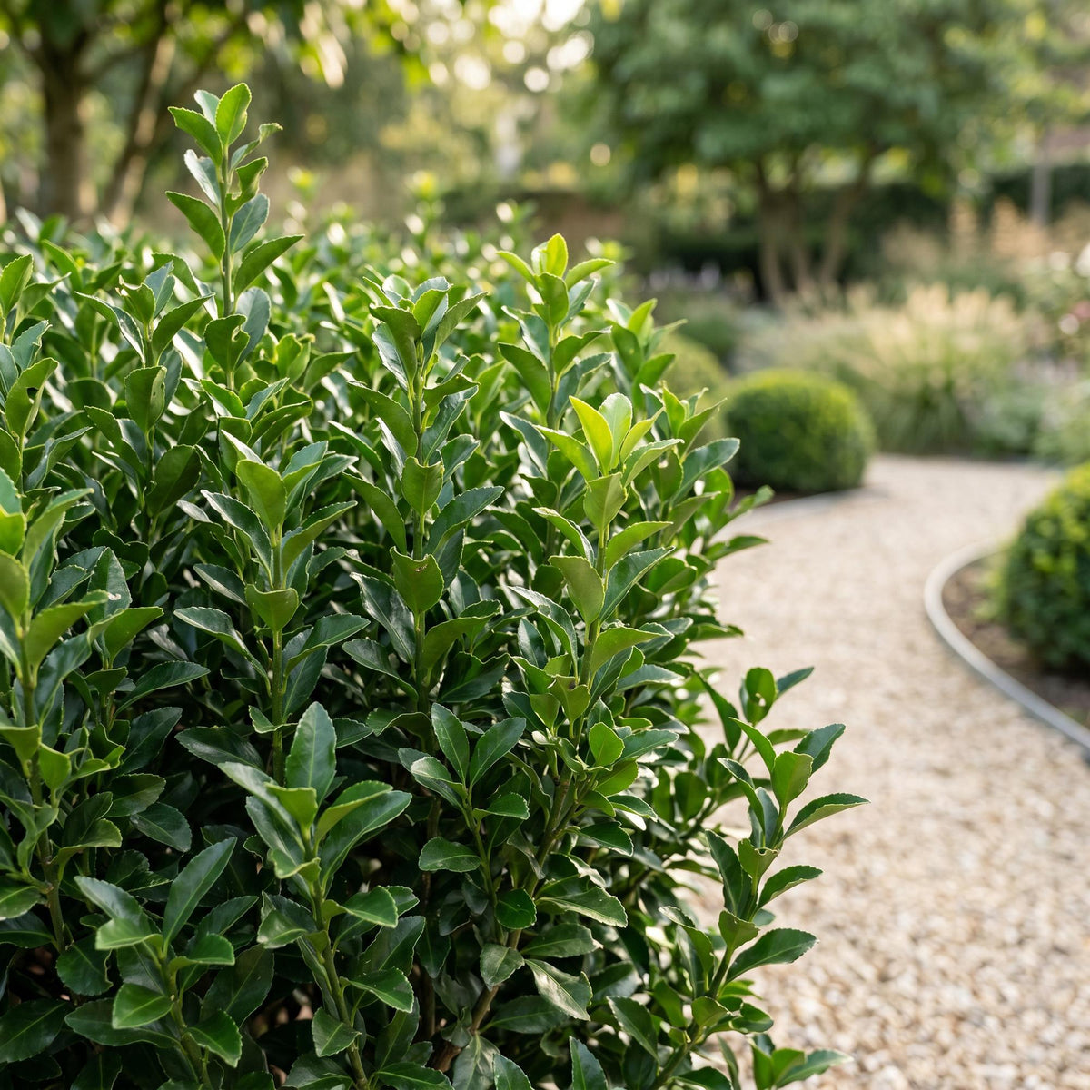 Euonymus japonica 'Green Spire' (Japanese spirea) – 40 plants, Ø9 cm, 20–25 cm high – photo 5