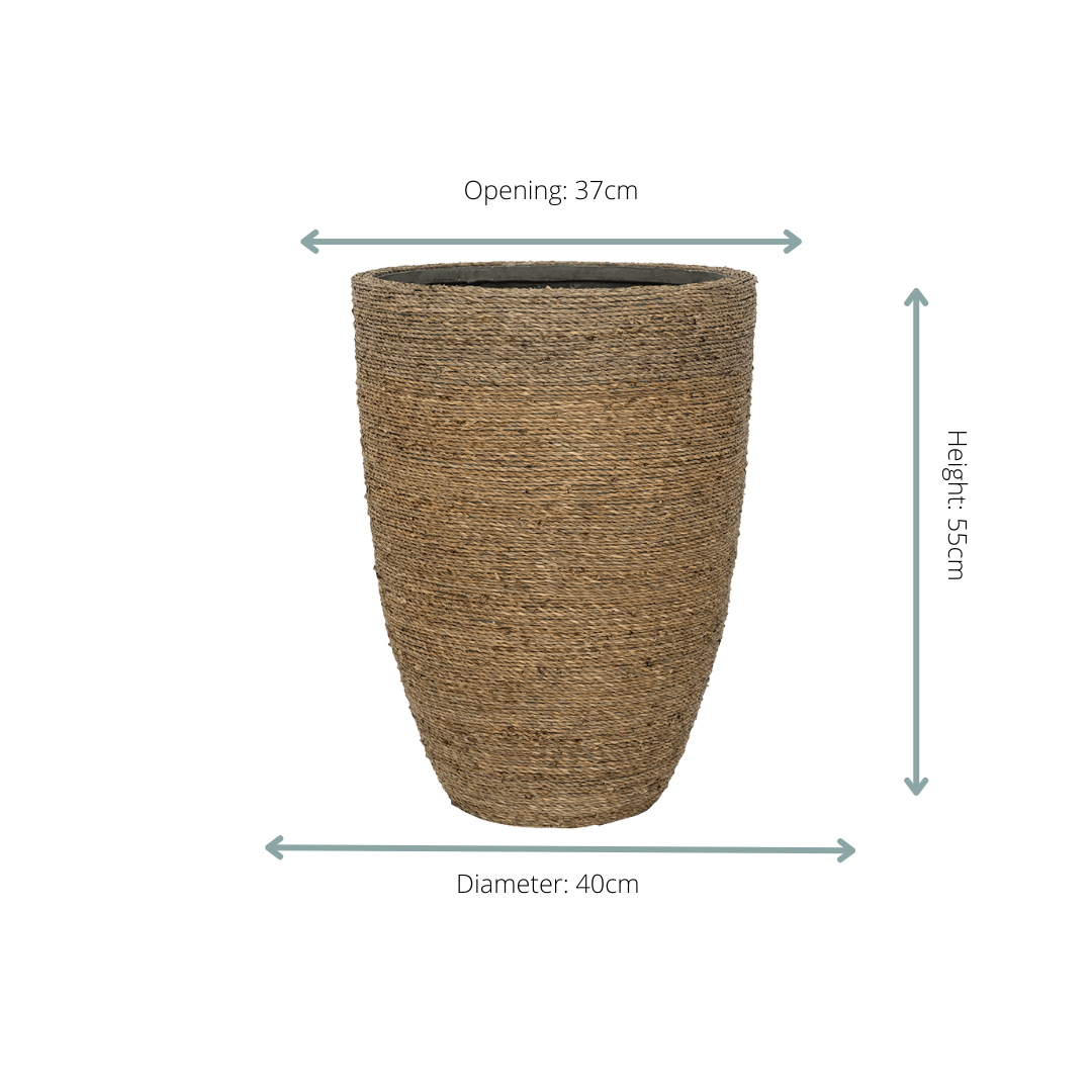 Pot Ben Straw Grass - D40 x H55